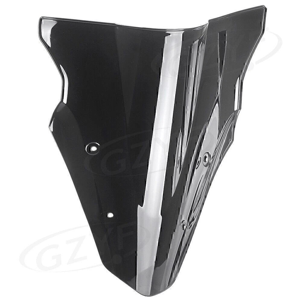 ABS Front Motorcycle Windscreen Double Bubble Screen For Kawasaki ER6F 2012-2016
