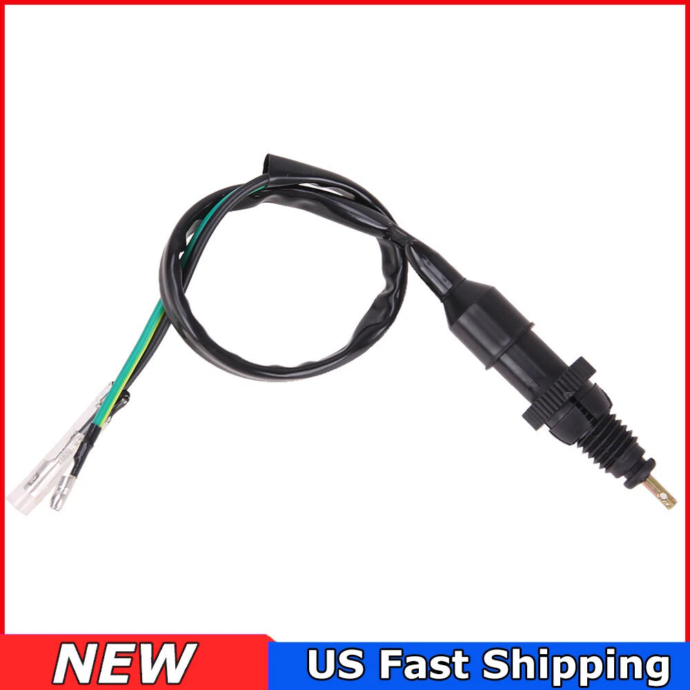Motorcycle ATV Rear Brake Stop Light Switch w/ Spring For Honda CB Suzuki Yamaha