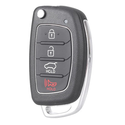 Car Keyless 4 Buttons Remote Key FOB Shell Case For 13-14 Hyundai Santa Fe ix45