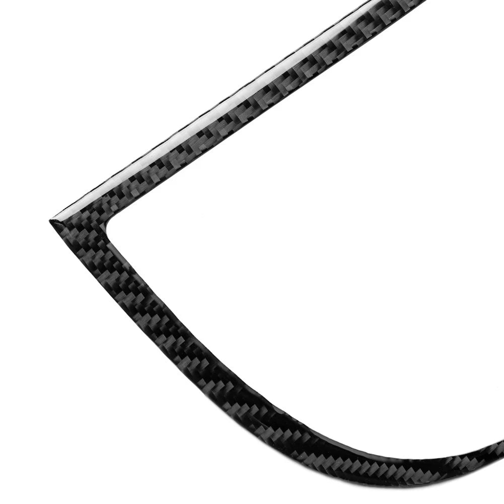 LHD Carbon Fiber Look Console Instrument Panel Cover Trim For Audi A4 B8 RS4 S4