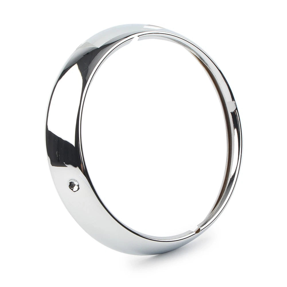 Headlight Trim Ring Cover Fit Harley Touring Road King Electra Tri Glide Chrome