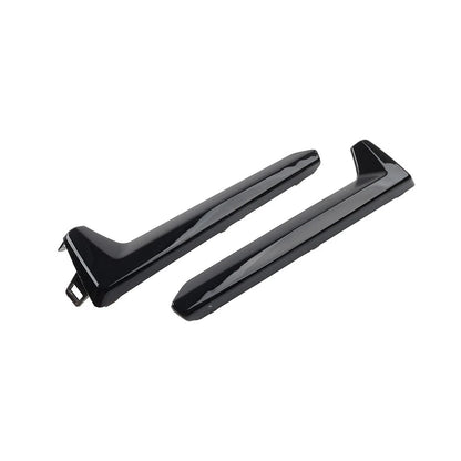 1 Pair Trim Fog Light Molding Trim Glossy Black For Subaru Forester 2017-2018