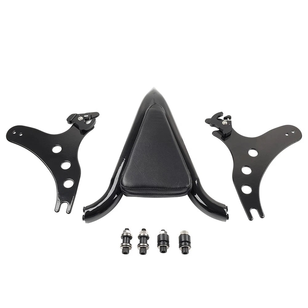 Sissy Bar Passenger Backrest Pad For Harley Fat Boy Lo FLSTFB 2010-2017 Softail