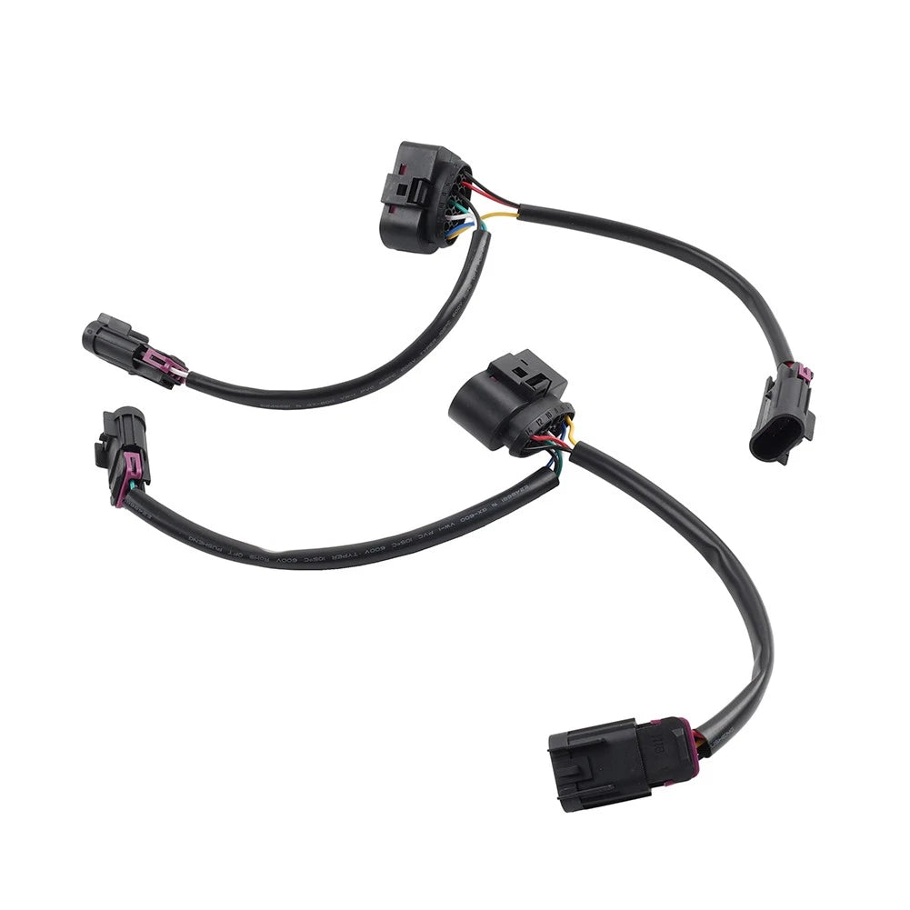2X Quad Housing To Projector Headlight Conversion Harnesses For Dodge Ram 09-18