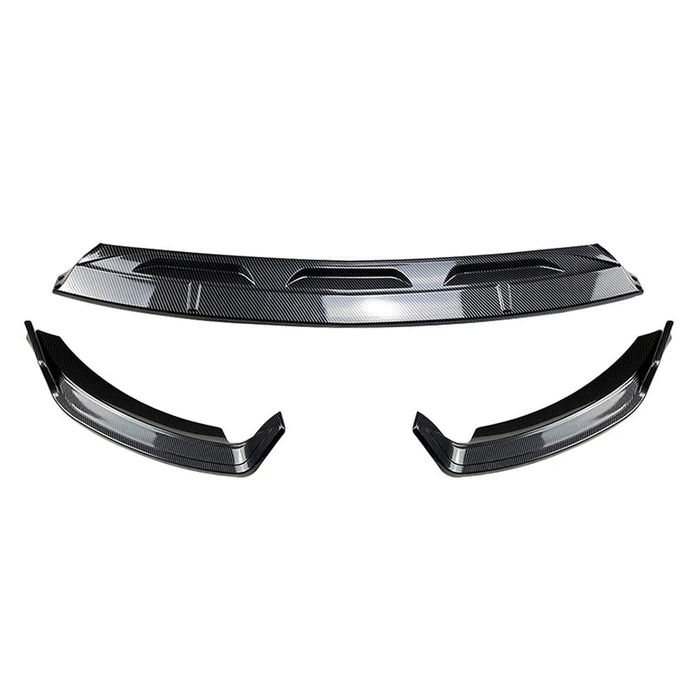 Front Bumper Lip Spoiler Splitter Body Kit For Benz GLE W167 20-22 Carbon fiber