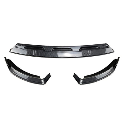 Front Bumper Lip Spoiler Splitter Body Kit For Benz GLE W167 20-22 Carbon fiber
