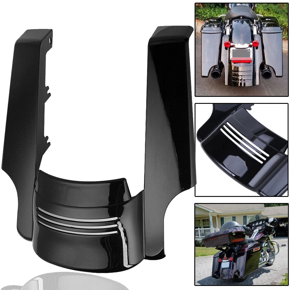 5" Stretched Rear Fender Extension Filler For Harley Touring Road Glide King 14+