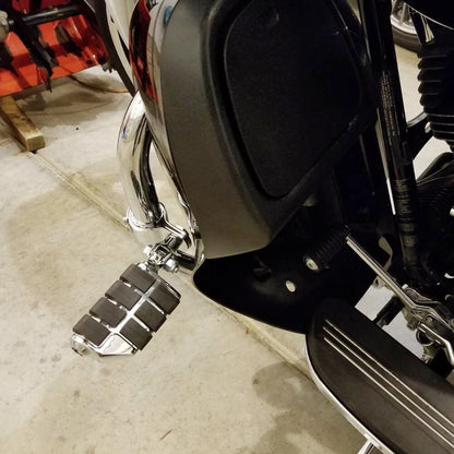 Anti Vibration Rubber Lion Paw Foot Rest Pegs Fit For Harley Softail Dyna Chrome