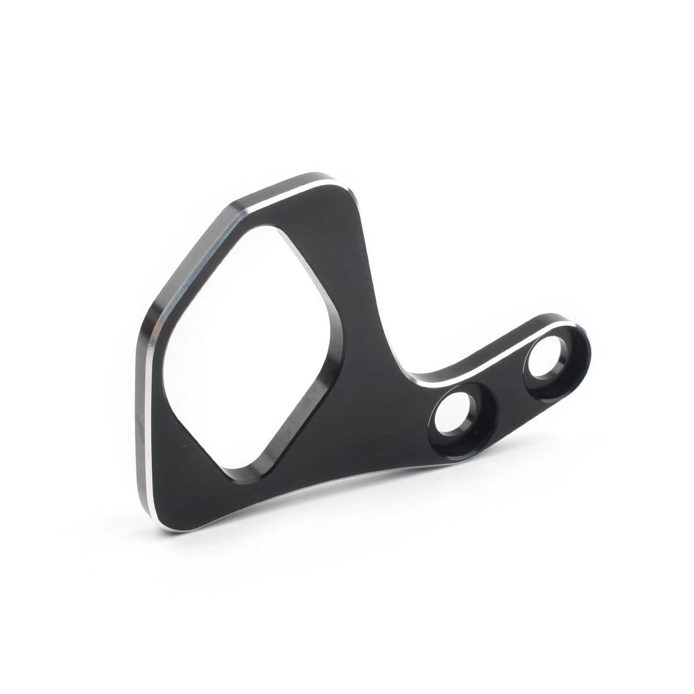 1PC For Scrambler CNC Motorcycle Ignition Key Relocation Bracket Black and White
