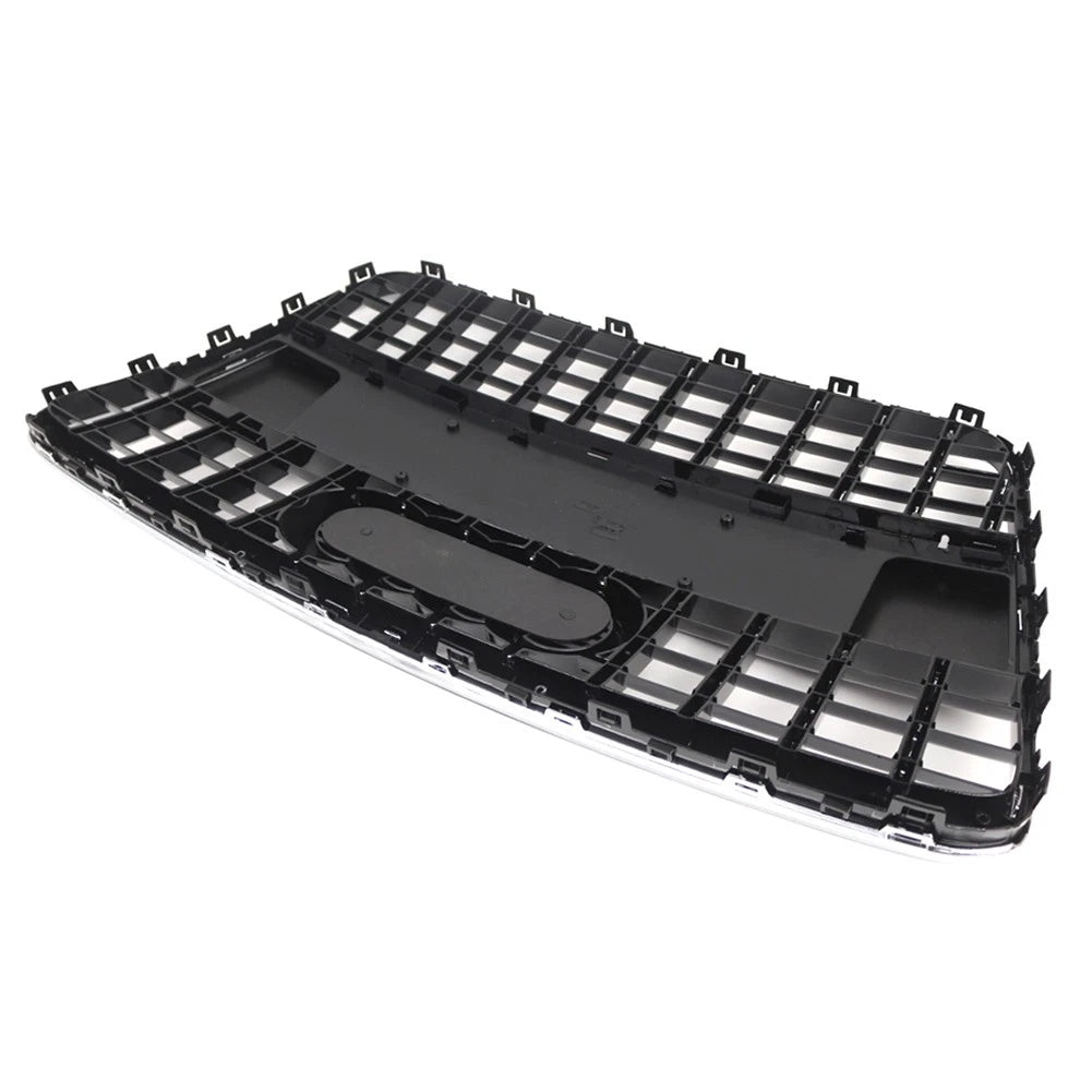 1 Piece Front Bumper Radiator Vent Grille For Audi Q7 2005-2015 Chrome