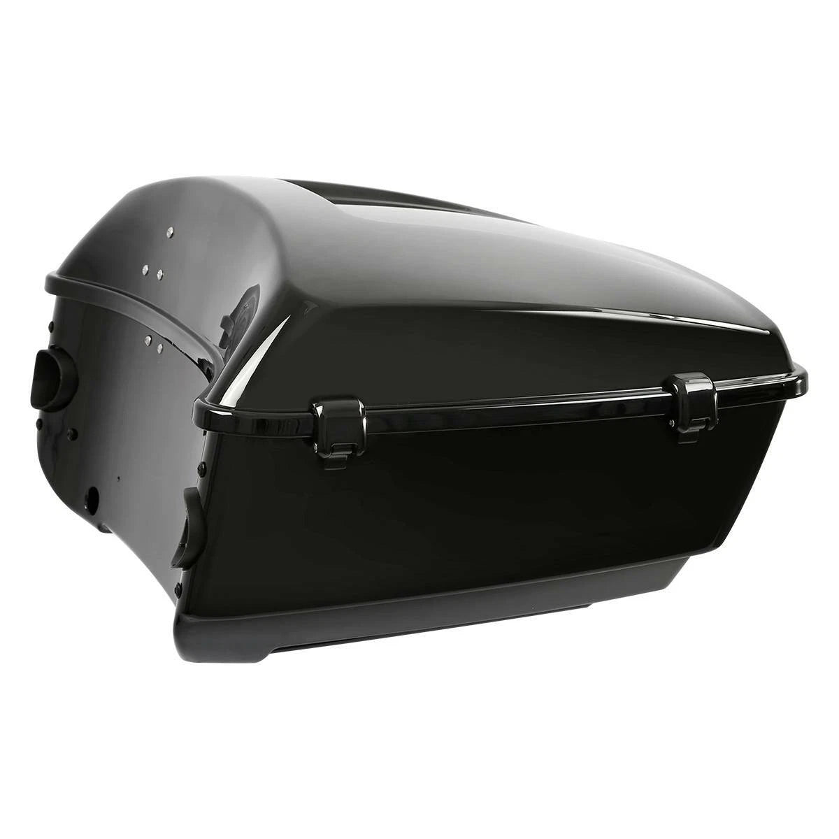 King Trunk Black Latch LED Bracke Tail Light Fit For Harley Touring 2014-2025 23