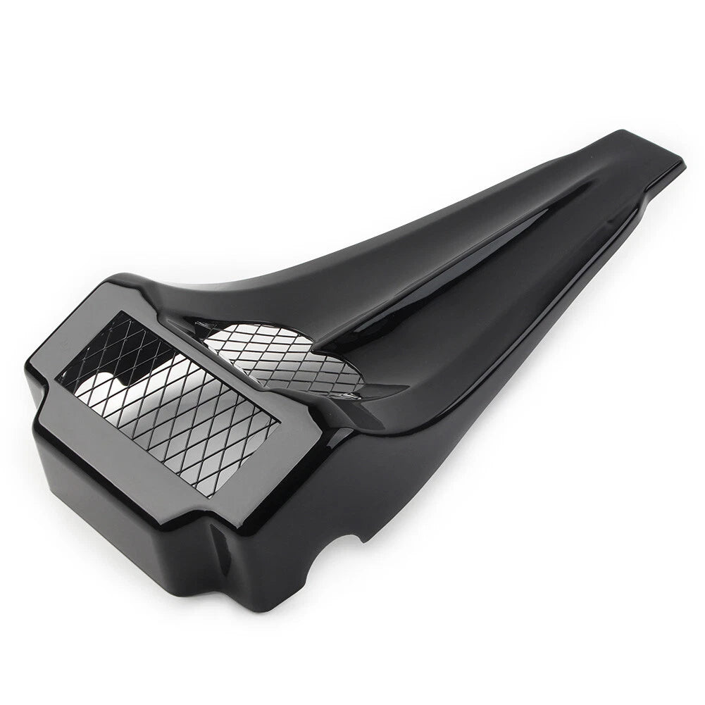 Front Stretched Chin Spoiler Black For Harley Touring Road Glide King 1997-13 US