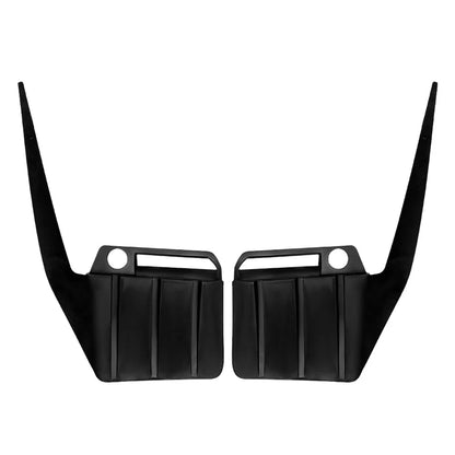 Glossy Black Rear Bumper Side Air Vent Spoiler For BMW 2 Series M2 G87MP 2023-24
