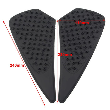For YAMAHA YZF-R1 Motor Tank Traction Gas Pad Knee Fuel Side Grips Decals 04-06