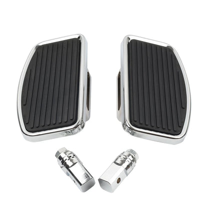 2x Short Front Foot Pedal Footpegs For Yamaha V-Star Drag Star V-MAX 1998-2019