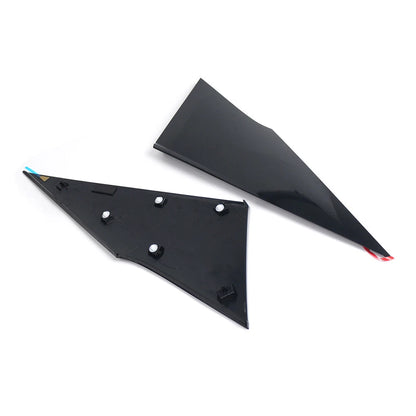 Glossy Black Rear Quarter Moldings Cover 62505-47012 For Toyota Prius 2016-2022