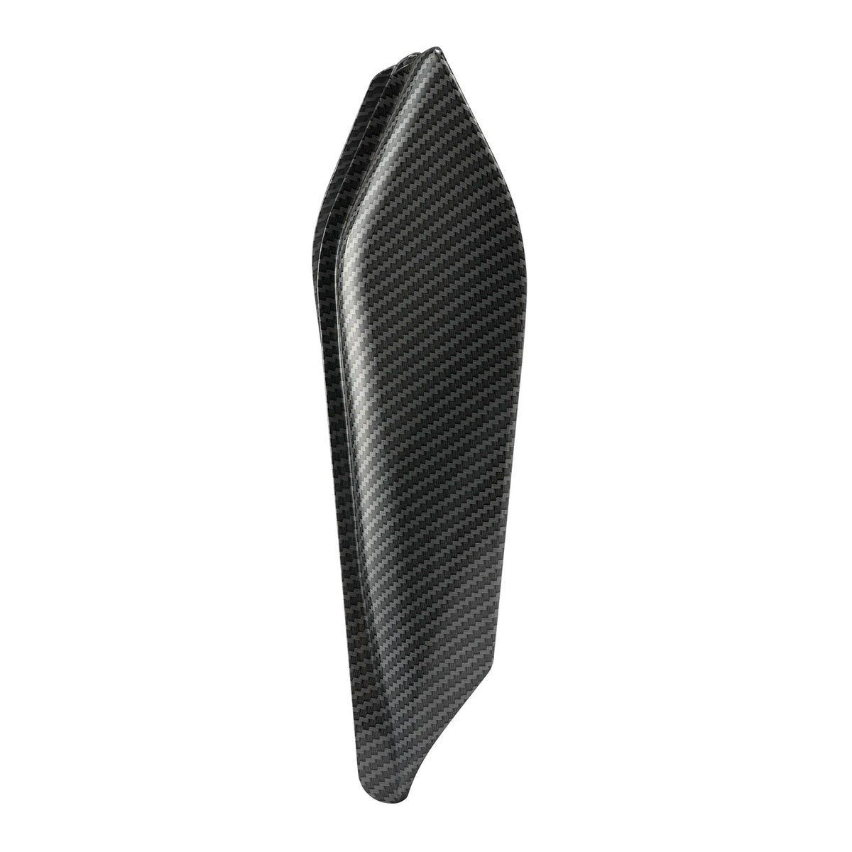 Carbon Fiber Vivid Black Mid-Frame Air Deflector For Harley Electra Glide 09-23