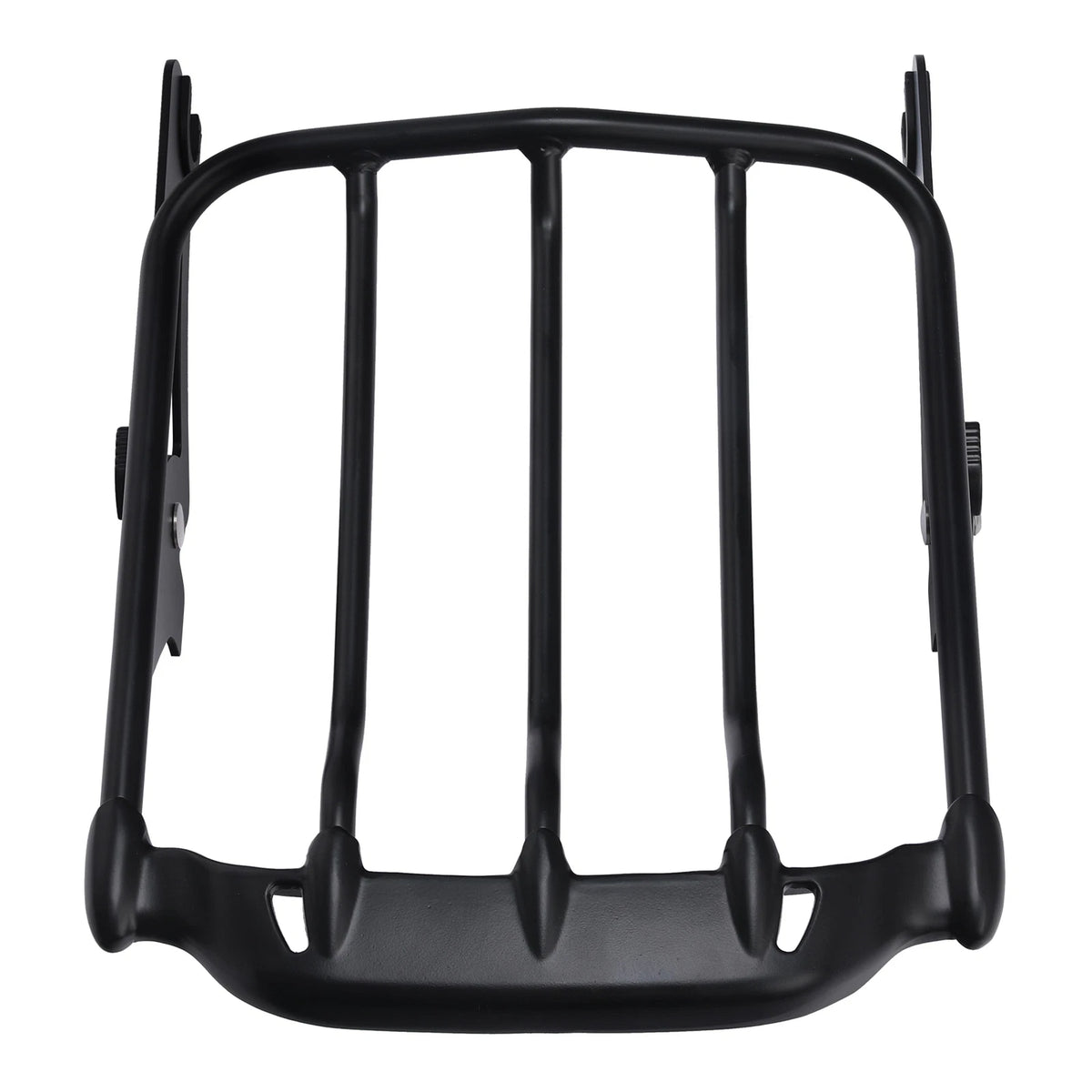 Black 2-Up Luggage Rack Fit For Harley Touring Electra Street Road Glide 2009-25