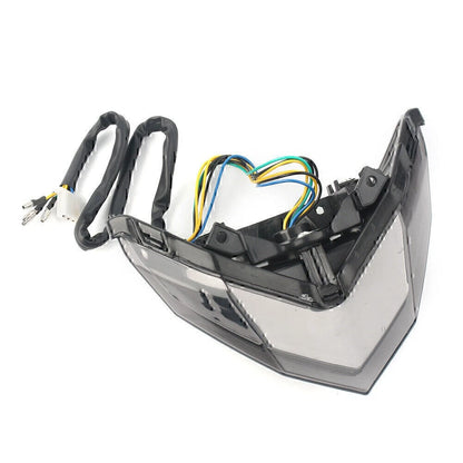 LED Brake Tail Light Rear Turn Signal Lamp For Kawasaki Ninja 250R 300 2013-17