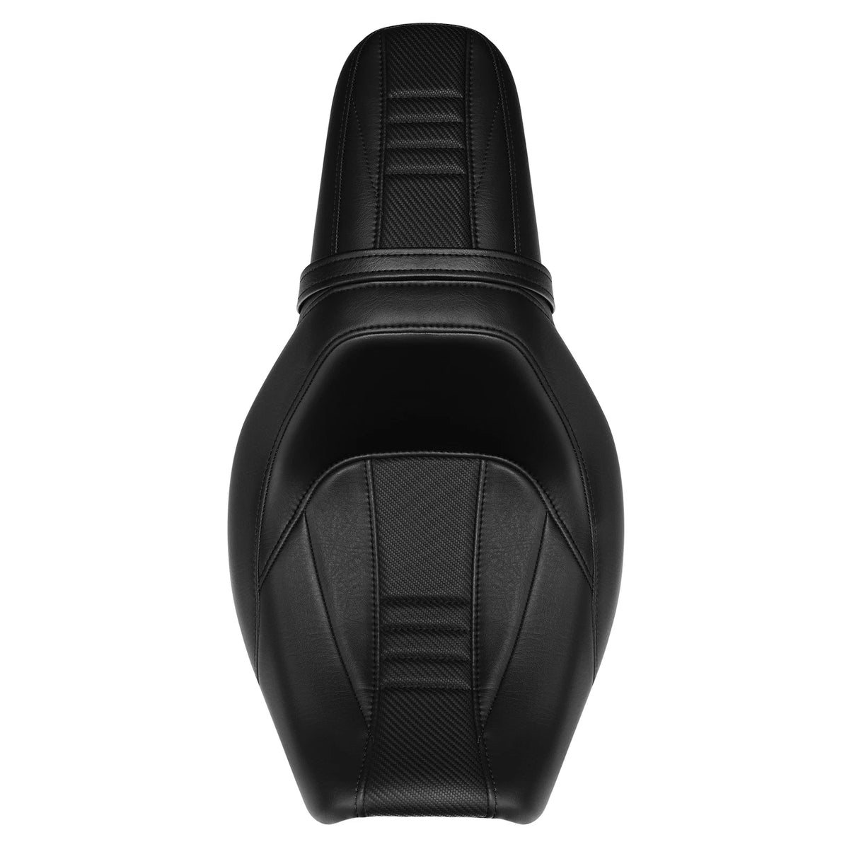Black Driver Passenger Seat Fit For Harley Fat Bob FXFB FXFBS 2018-Up 2019 20 21