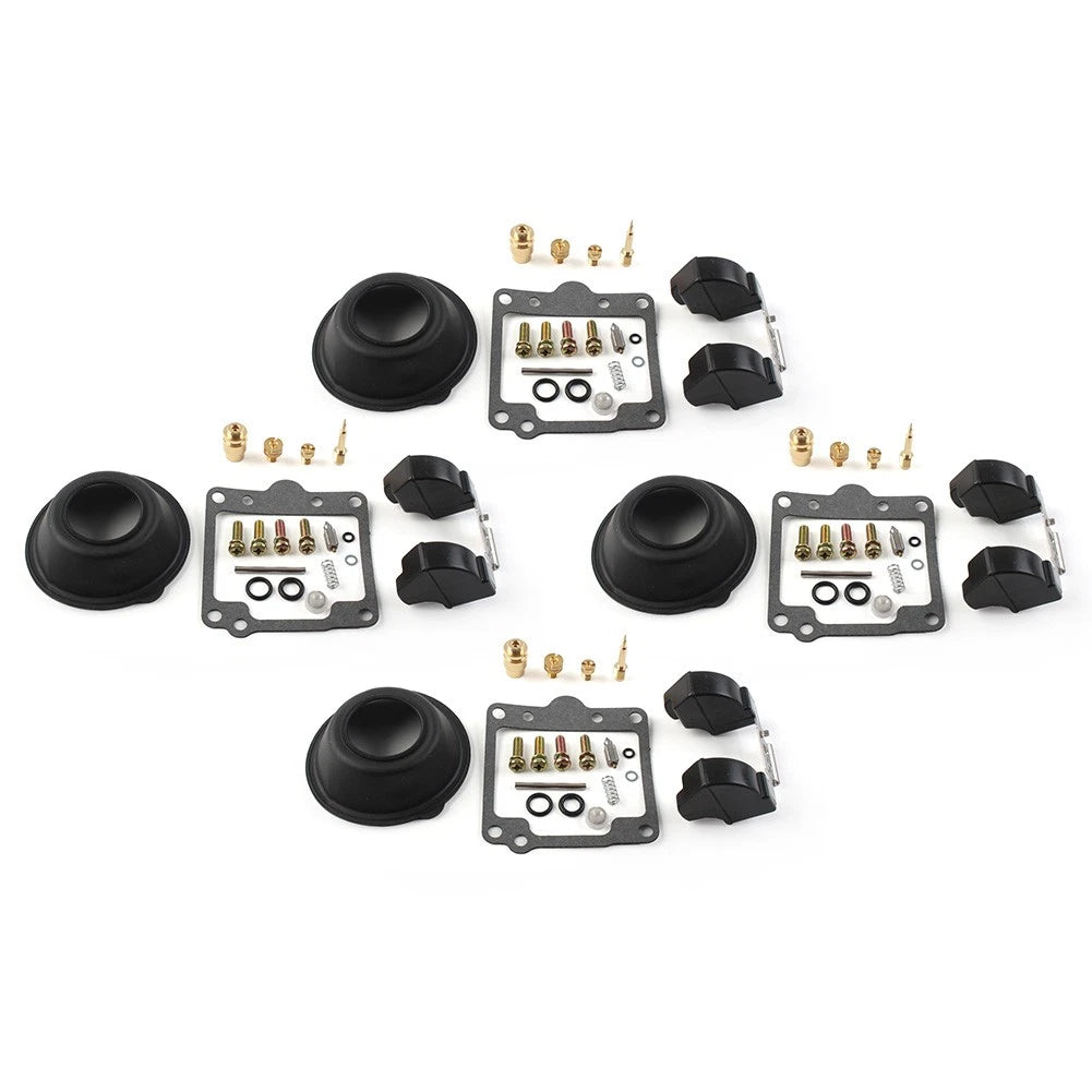 4x Carburetor Repair Kit Diaphragm Float For Suzuki GS550 GS550M GS550T GS550E/L