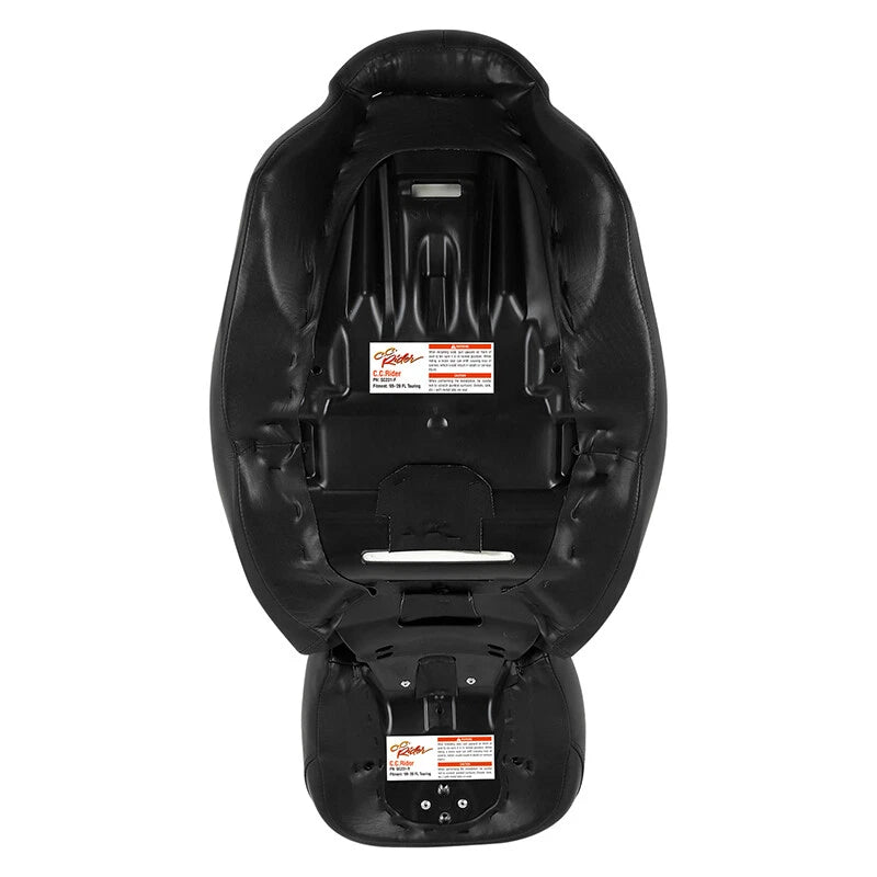 Driver & Passenger Gel Seat Fit For Harley Touring Electra Road Glide King 09-23