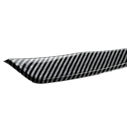 Carbon Fiber Look Front Bumper Splitter Side Skirt Fit For BMW M2 G87 2023-2024