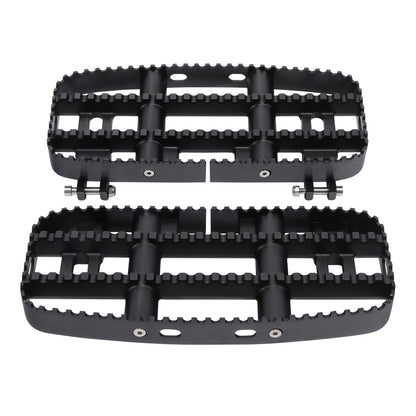 Black Driver Floorboard Footboard Fit For Harley Electra Street Glide 2014-24 23
