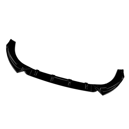 Glossy Black Front Bumper Spoiler Lip Splitter For Audi Q5 FY 2021-2024