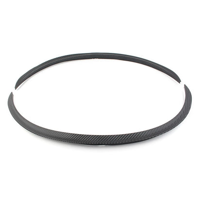 Carbon Fiber Car Wheel Eyebrow Arches Lips Fender Flares Protector Trim Cover