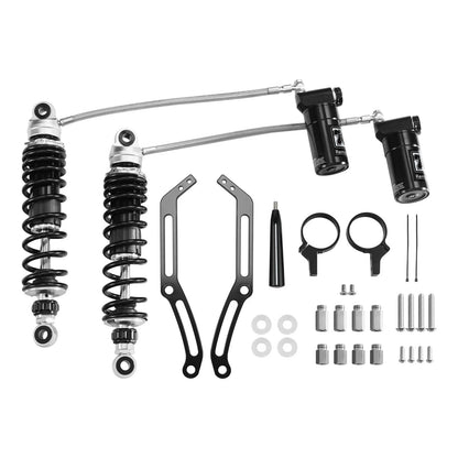 Remote Reservoir Rear Suspensions Shocks For Harley CVO Road Glide FLTRXSE 23-Up