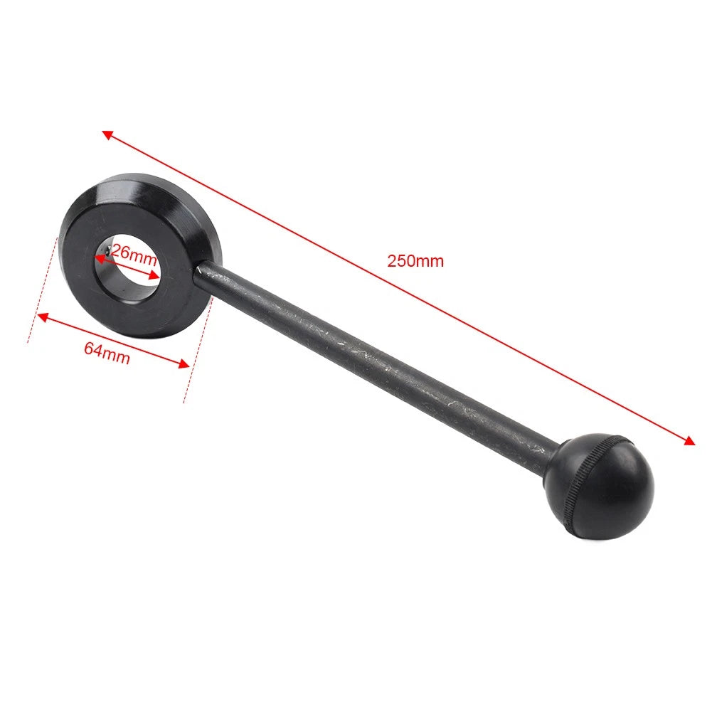 For Bridgeport Milling Machine Quill Feed Handle+Bracket CNC Vertical Mill Tools