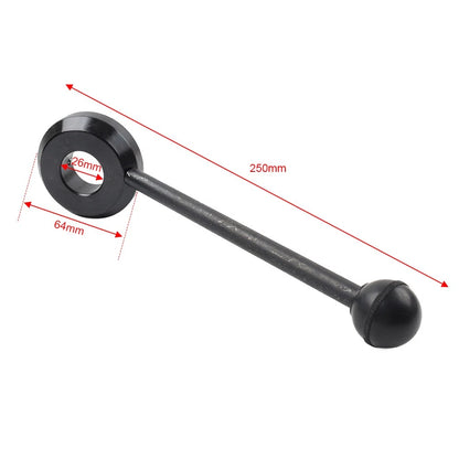 For Bridgeport Milling Machine Quill Feed Handle+Bracket CNC Vertical Mill Tools