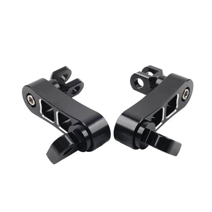 Foot Peg Mount Extensions For Harley Sportster XL883 XL1200 Softail Dyna Touring
