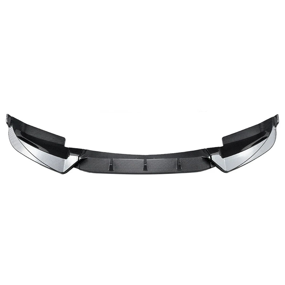Carbon Look Front Bumper Lip Spoiler Splitter For BMW X6 F16 M Sport 2014-2019