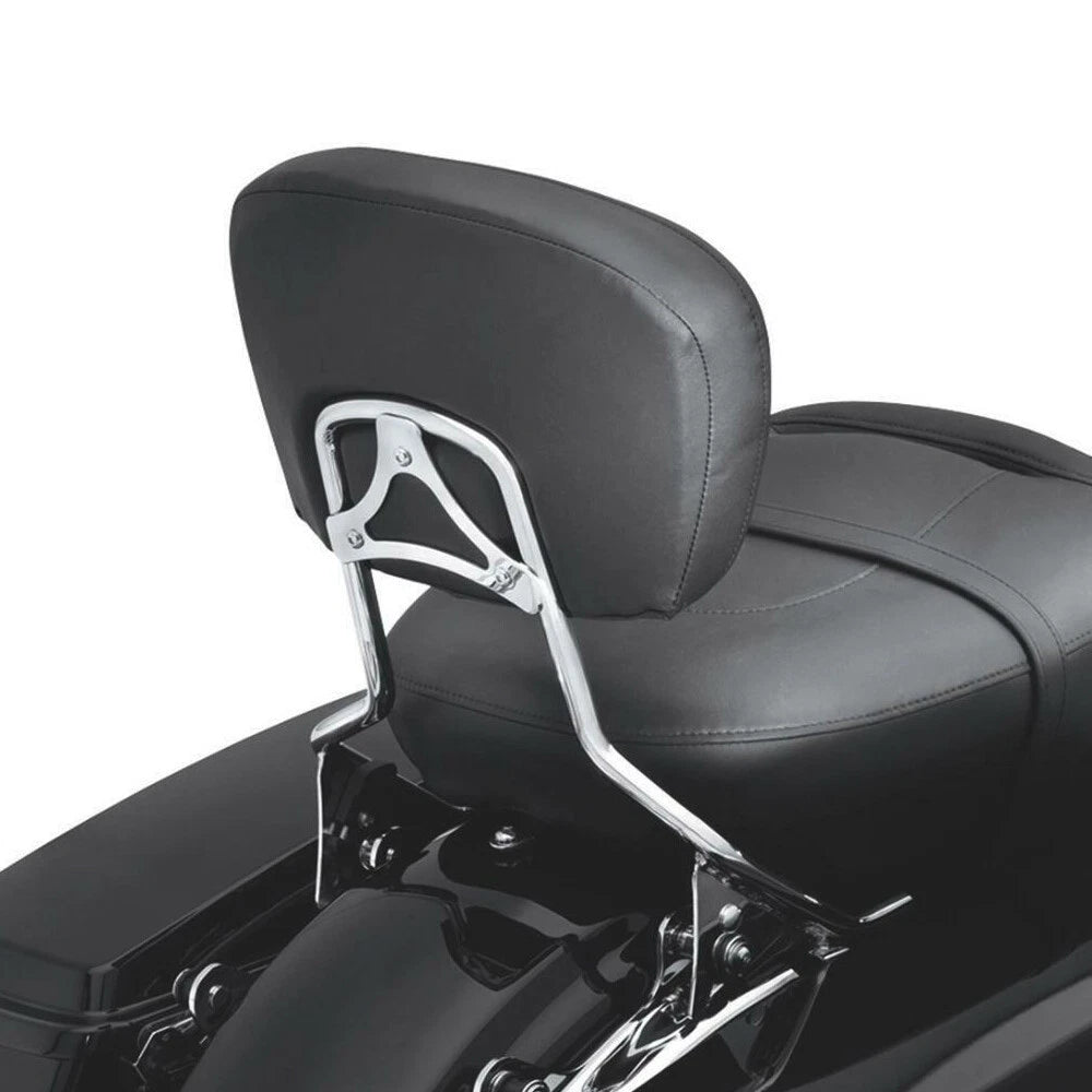 Sissy Bar Passenger Backrest & Pad For Harley Street Glide Road King 2009-2023