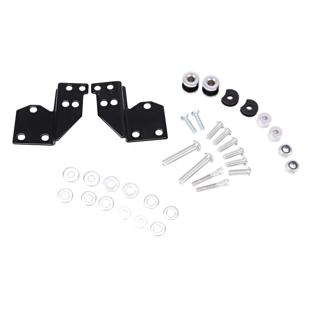 Quick Detached Sissy Bar Docking Point Hardware Kit For Harley Touring 1994-2008