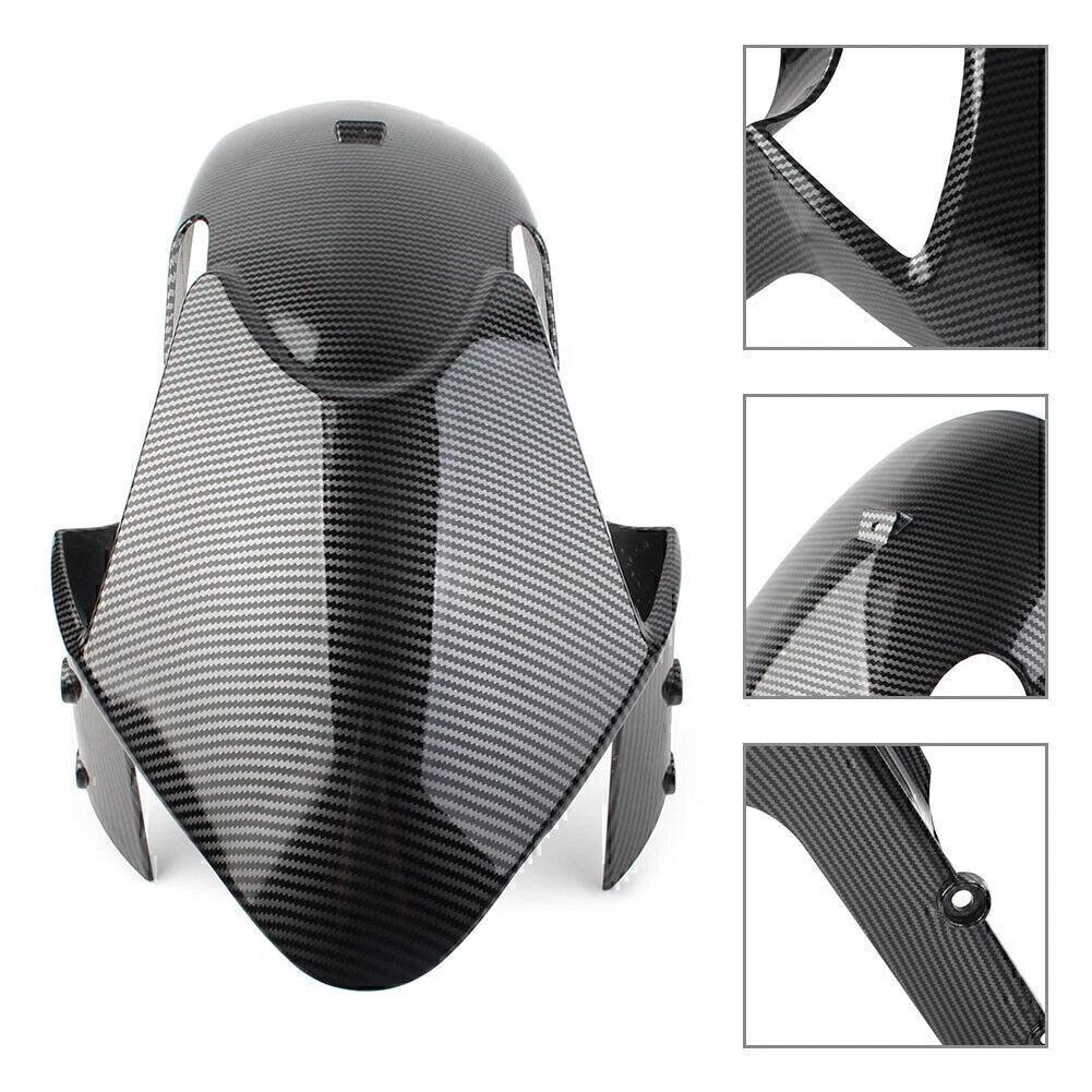 Carbon Fiber Front Fender Tire Mudguard For Ducati Monster 696 796 1100 EVO