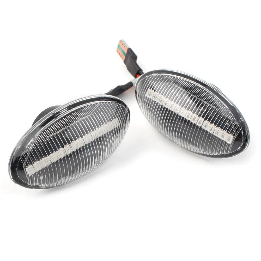 LED Dynamic Side Marker Sequential Turn Signal Light For Mini Cooper R50 R52 R53