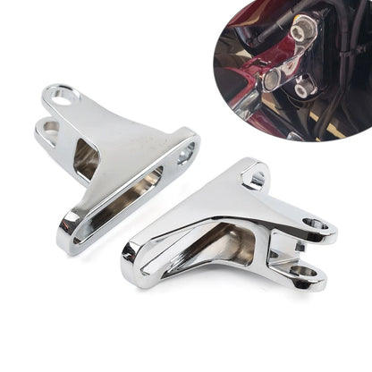 Rear Passenger Footpeg Mini Mount For Harley Touring Street Road Glide 1993+