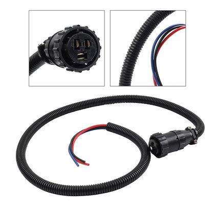 3-Pin Aux Power Connector Kit For Case-IH Tractor Combine Cotton Picker 187103A1