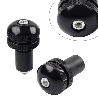 Universal 7/8 Motorcycle Handlebar Grips Bar End Cap Plug Slider