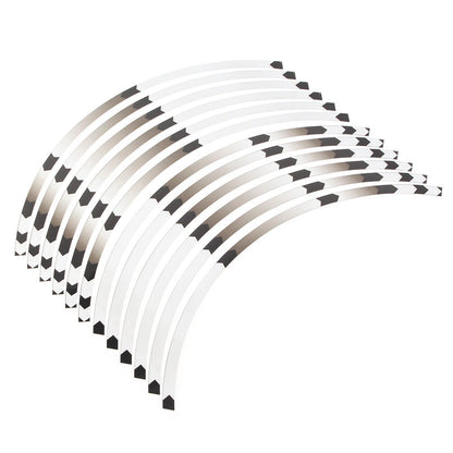 For HONDA MSX 125 Grom MSX125 SF 12-22 RIM WHEEL STRIPES DECALS TAPE STICKERS Wh