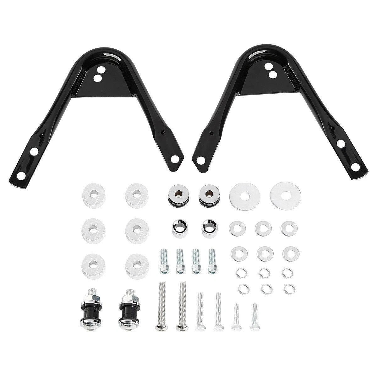 Fit For 97-08 Harley Detachable Two-Up Tour Pack Mount Luggage Rack + Docking US