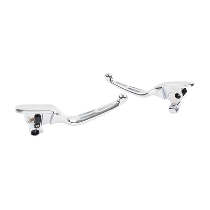 CNC Brake Clutch Hand Levers For Harley Touring Road King Street Glide 2008-2013