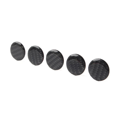 5 Pcs Door Handle Push Button Knobs Cover Trim For Jeep Wrangler JK 2007-2017