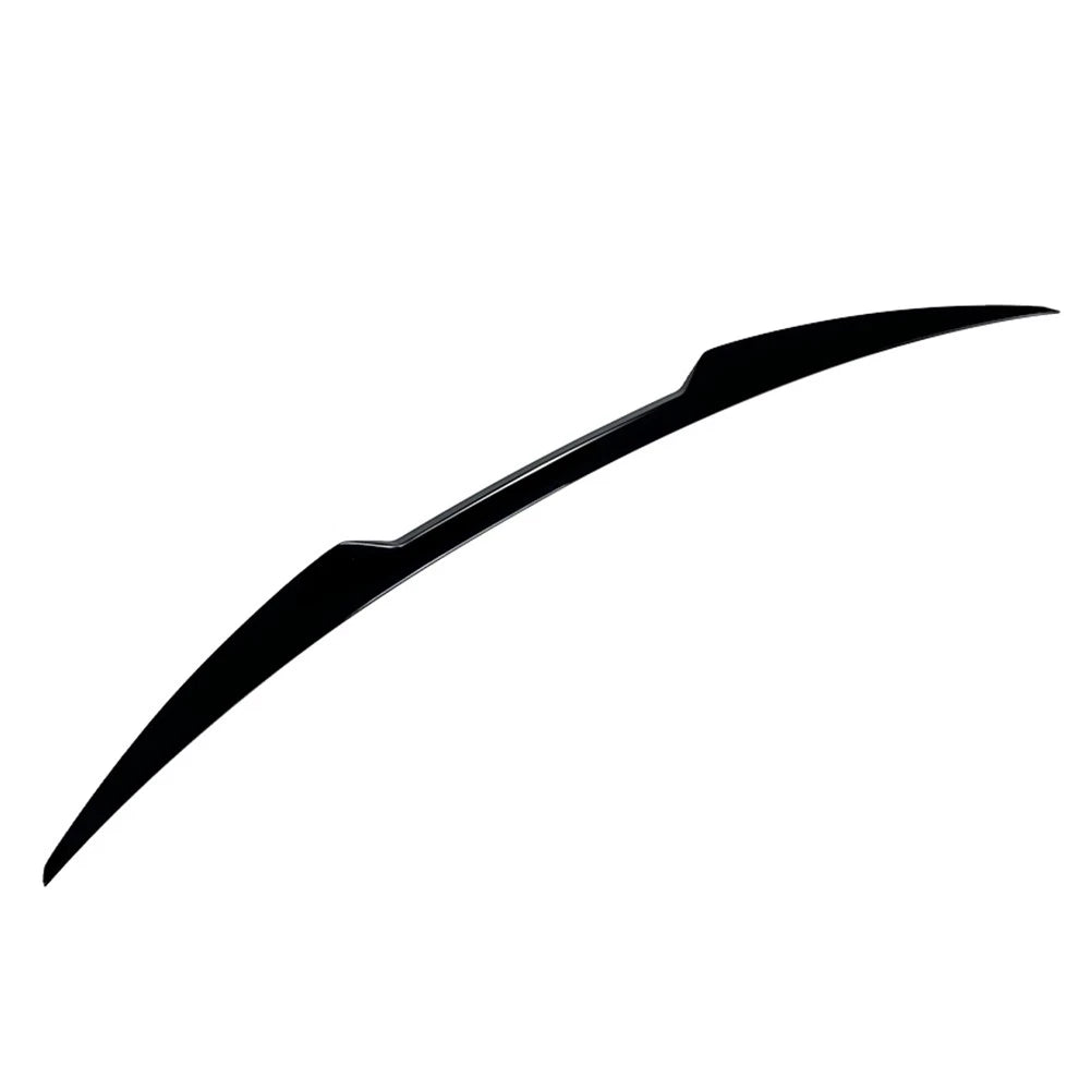 Rear Trunk Lip Spoiler Wing For AAudi A4 B8.5 S4 Sedan 2013-2016 Glossy Black