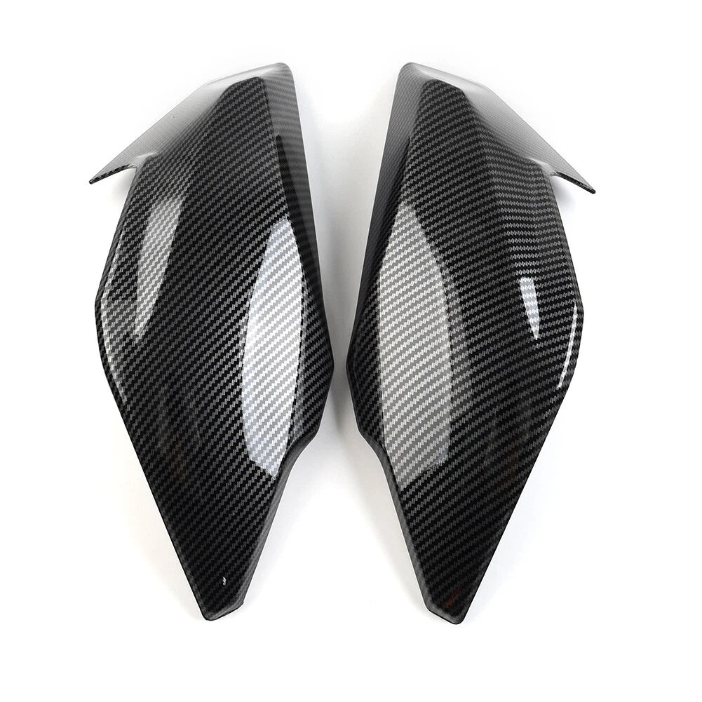 Front Side Tank Gas Fairing Pannel Cowl For Kawasaki Z650 2017-2019 Carbon Fiber