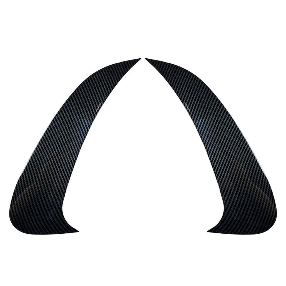 Pair Rear Bumper Splitter Spoiler Canard Air Vent For Mercedes Benz C-class W206