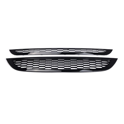 US Black Front Bumper Grille Grill For BMW Mini Cooper S R50 R52 R53 01-06